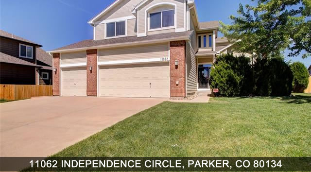 Real Estate located at 11062 Independence Parker, Colorado 80134