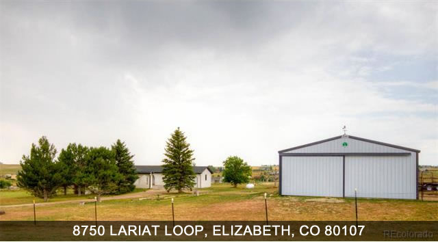 Colorado Real Estate - 8750 Lariat Loop Elizabeth CO 80107
