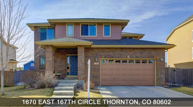 Homes for Sale Thornton Colorado