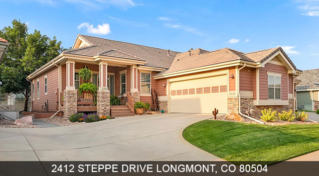2412 STEPPE DRIVE LONGMONT CO