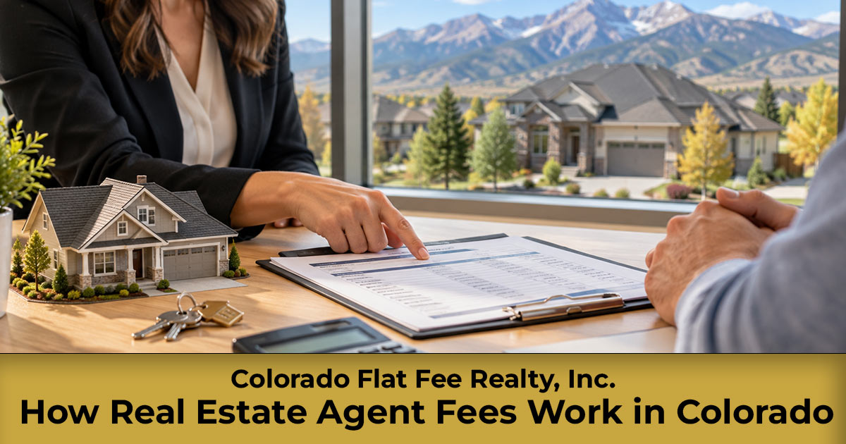 How Real Estate Agent Fees Work in Colorado Realtor fee explained - how real estate agent fees work in Colorado